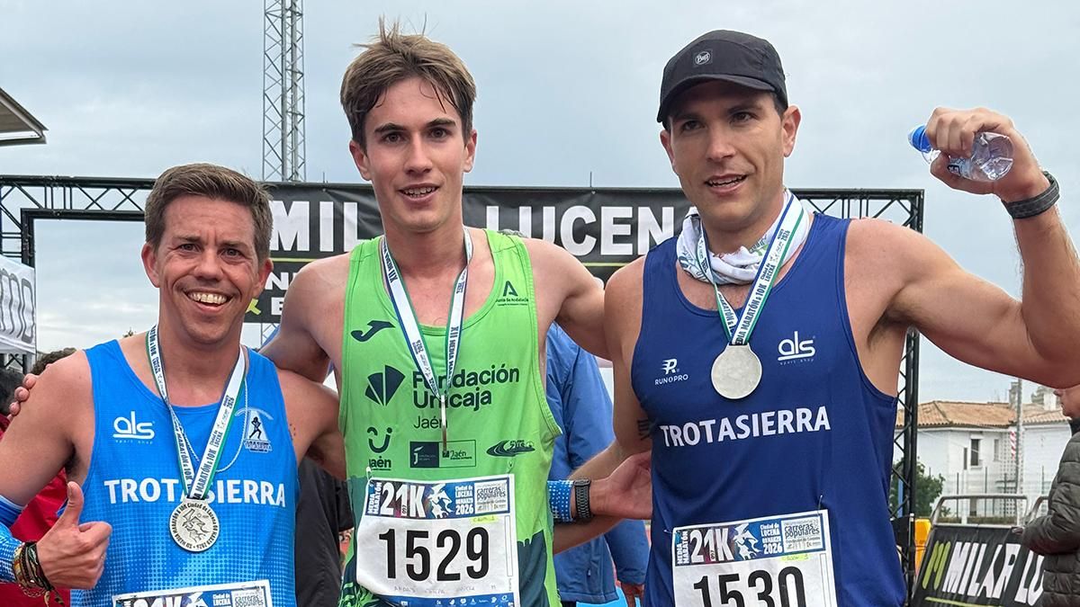 Andrés Estepa y Lola Chiclana se llevan la Media Maratón de Lucena