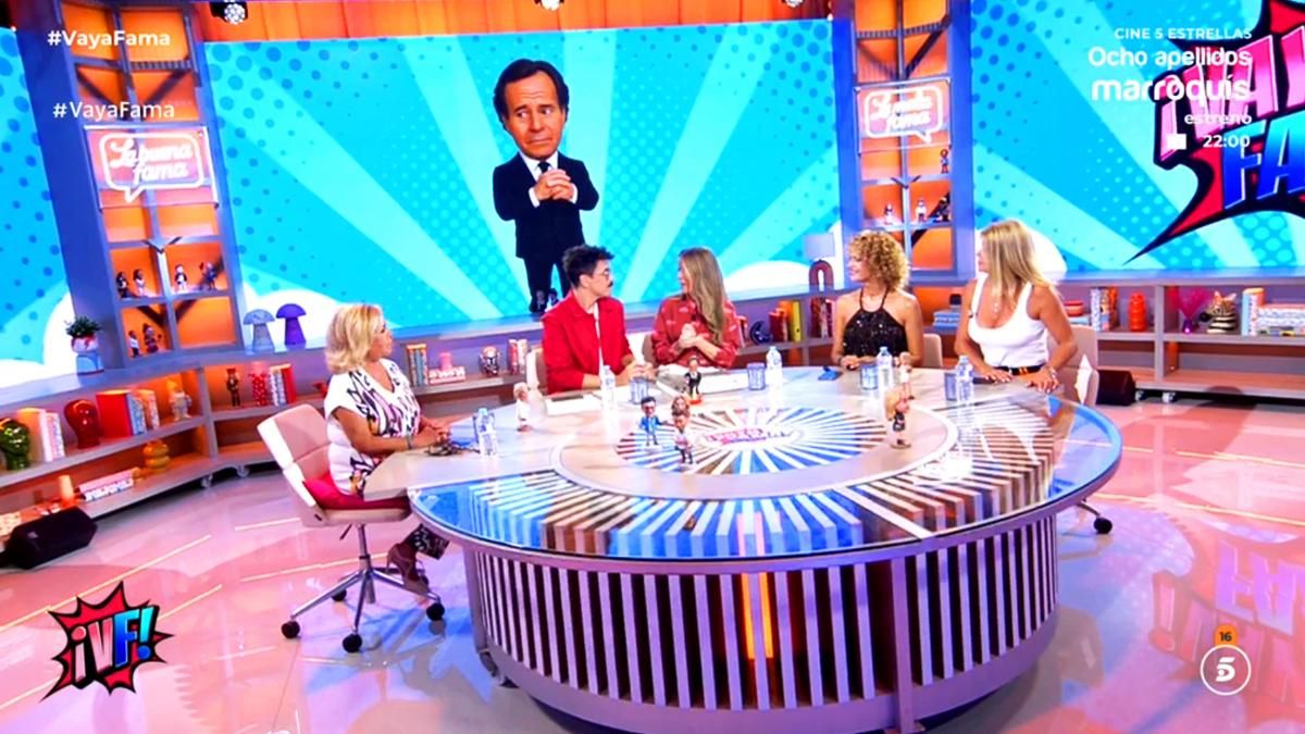 El plató de '¡Vaya fama!'