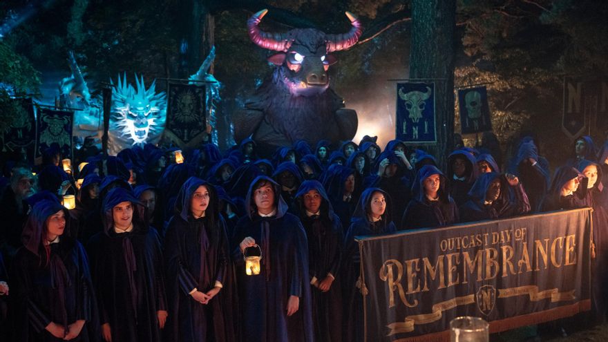 Imagen promocional del final de la segunda temporada de 'Miércoles'