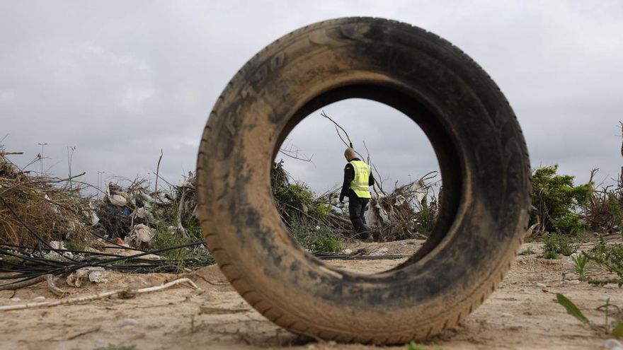 Quedan algunos de los daños que provocó la DANA