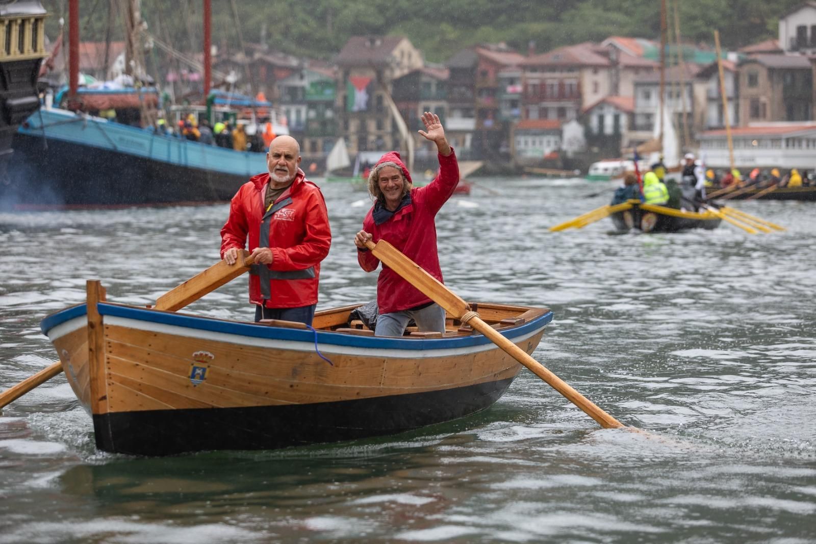 El Cabildo lleva su patrimonio marítimo al IV Festival de Embarcaciones Tradicional de Pasaia.