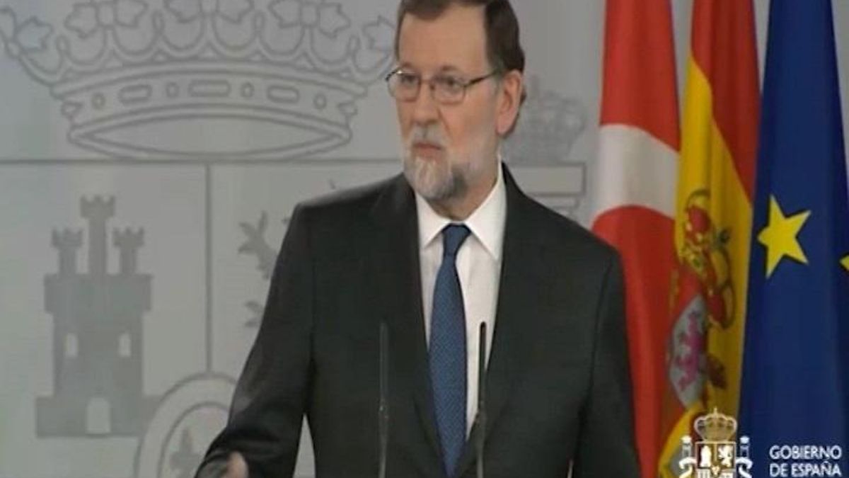 Rajoy niega que el PNV le haya pedido la gestión de la Seguridad Social y afea a Cs su actitud