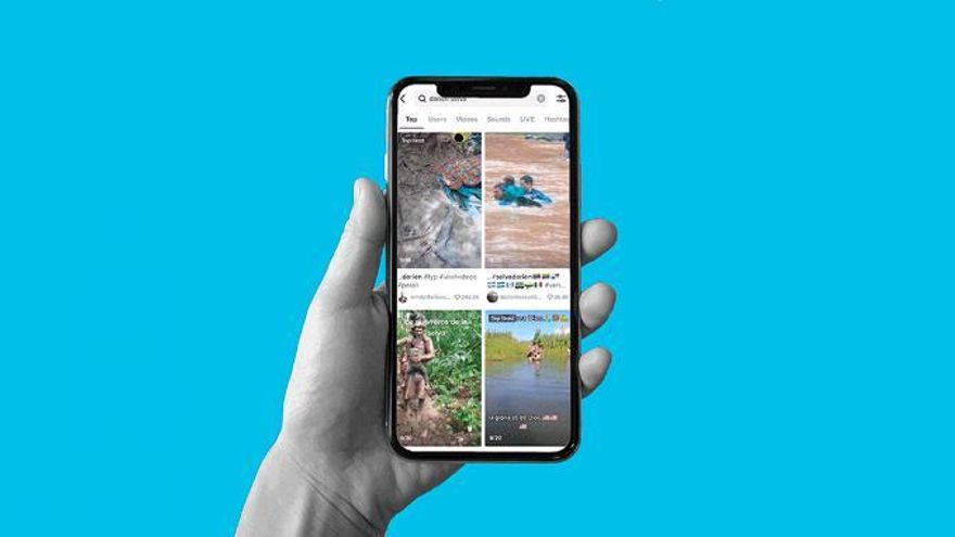 Los migrantes muestran los peligros del viaje por tierra en TikTok