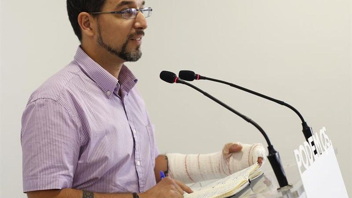 El hasta ahora secretario de Organización de Podemos, Sergio Pascual.