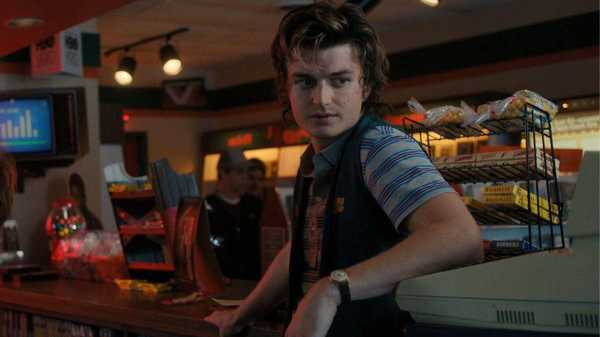 Joe Keery en 'Stranger Things'.