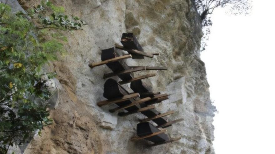 Descifran por primera vez quién practicó los misteriosos ‘cofres colgantes’ del sur de China