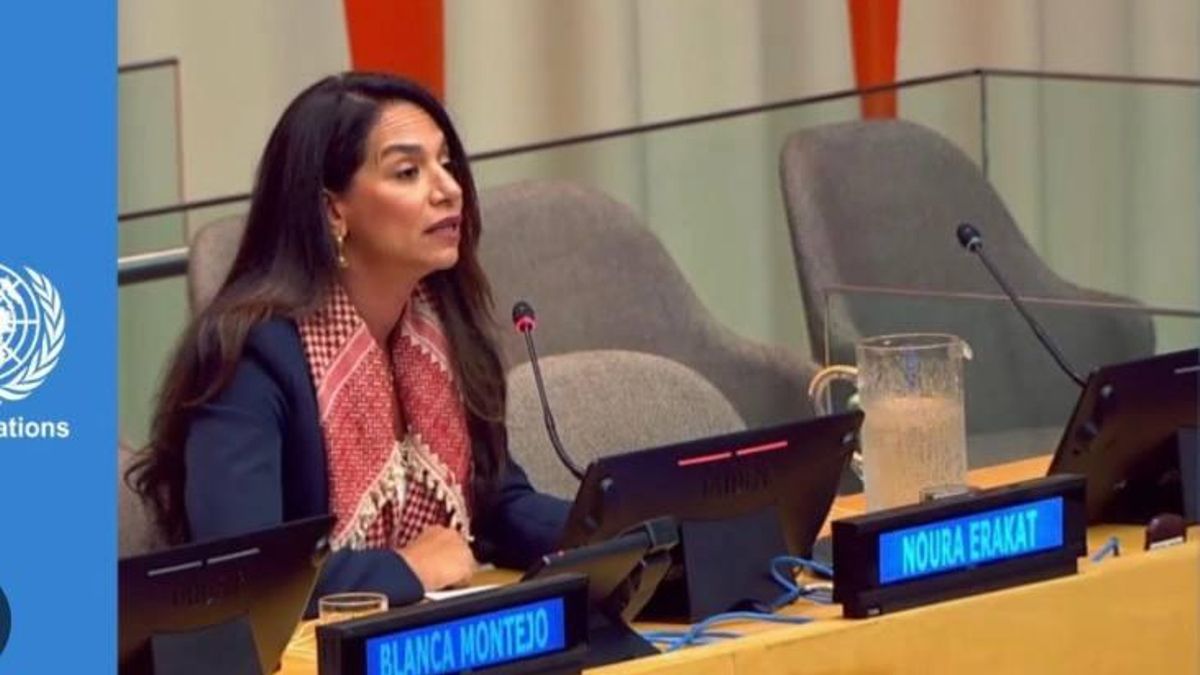 Noura Erakat, en Naciones Unidas en 2025