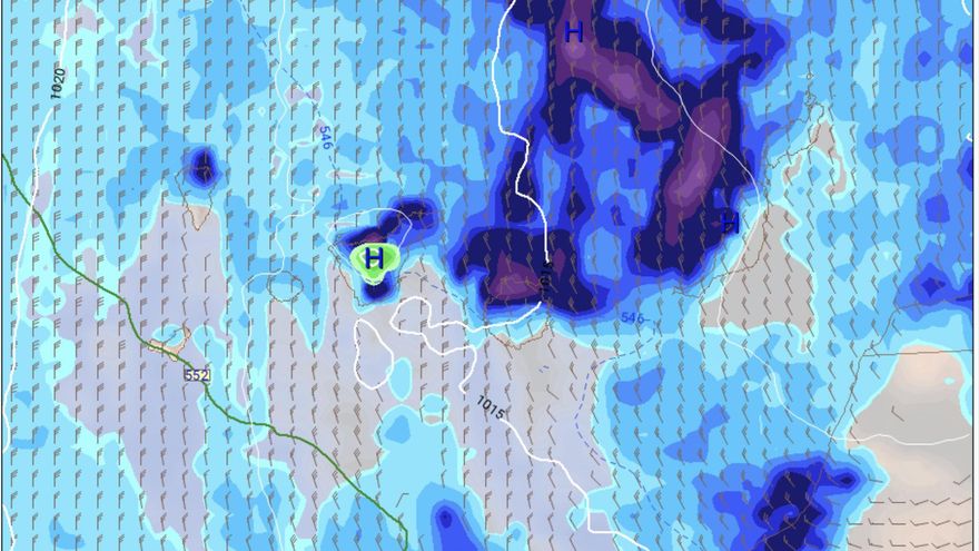 Canarias se prepara para un temporal: lluvia de avisos amarillos y naranjas de Aemet este fin de semana
