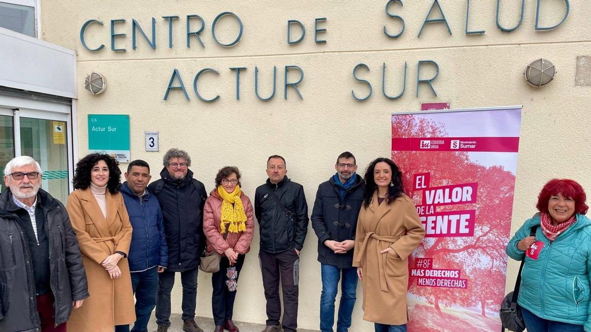 IU-Movimiento Sumar sitúa la atención primaria y la salud mental comunitaria en el centro de su proyecto para Aragón