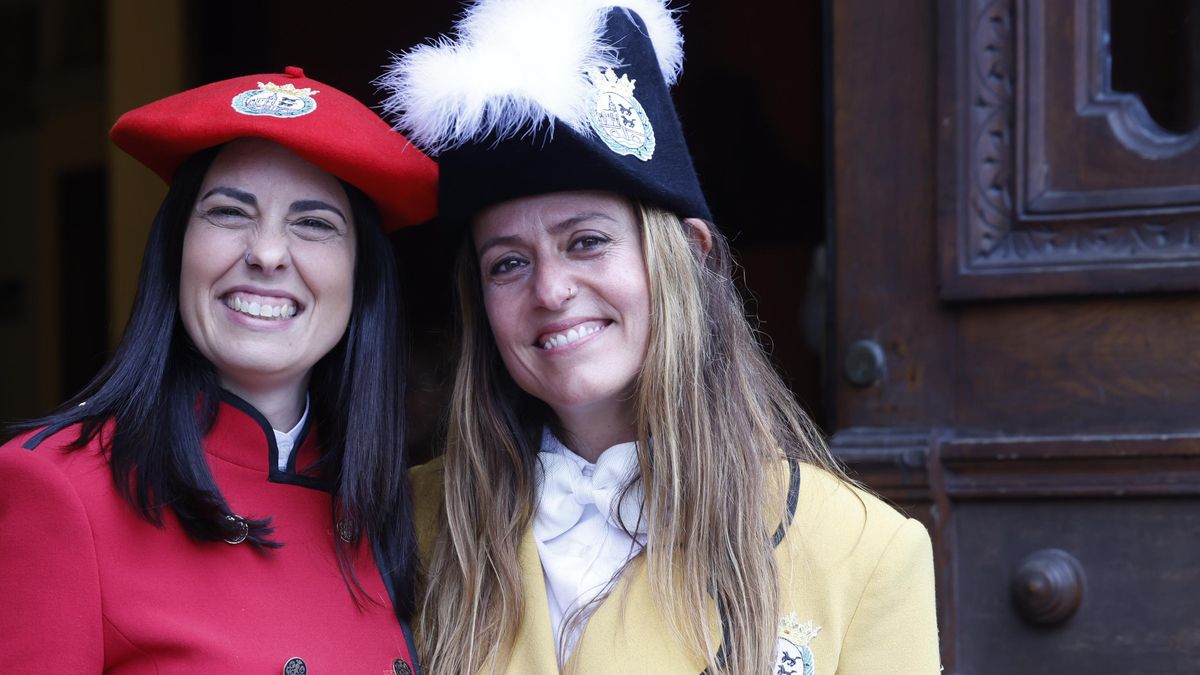 La actriz Itziar Ituño, pregonera de Aste Nagusia y la txupinera Nagore Ugarte