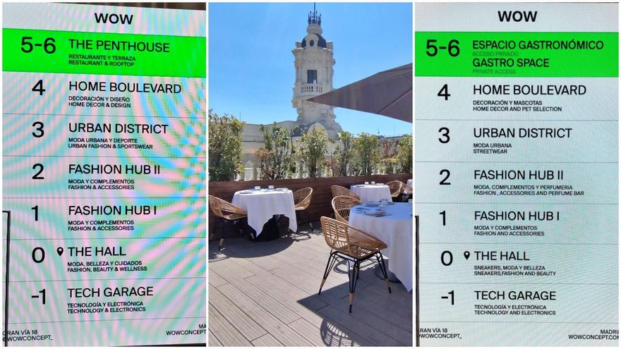 Orden de cierre para el restaurante del Wow en Gran Vía por carecer de licencia después de meses de funcionamiento