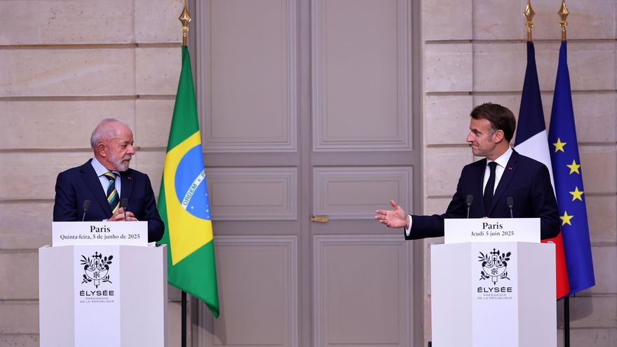 Lula urge a Macron a cerrar el pacto UE-Mercosur en seis meses