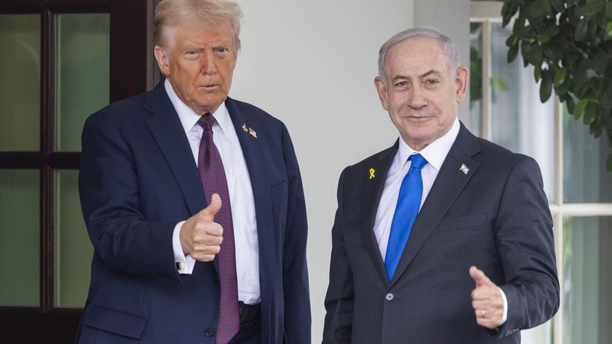 Trump recibe a Netanyahu para tratar de sellar el plan para el futuro de Gaza