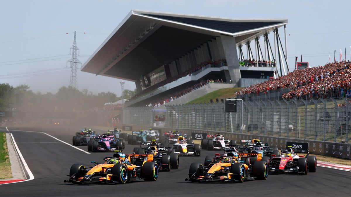 Carrera en el GP de F1 de Hungría