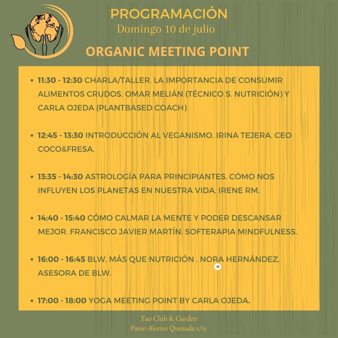 Programación del OMP del 10 de julio 2022