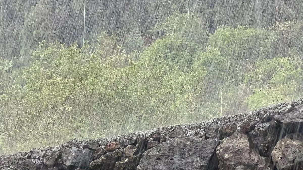 Lluvias este miércoles en La Palma