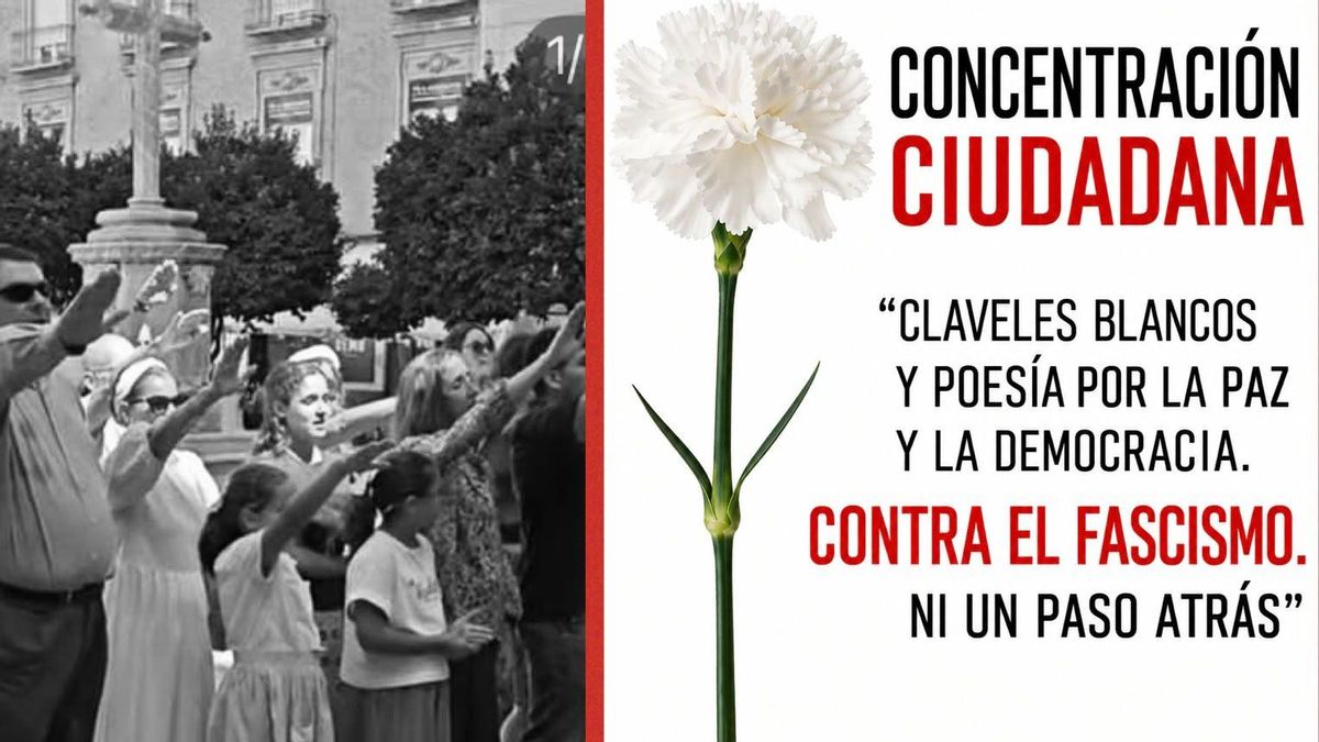 Convocan una concentración en repulsa por la manifestación fascista a las puertas de la catedral de Murcia