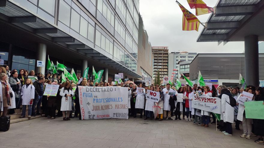 Primera huelga en la historia de la Atención Primaria aragonesa: “Es una vergüenza lo que nos quieren imponer”