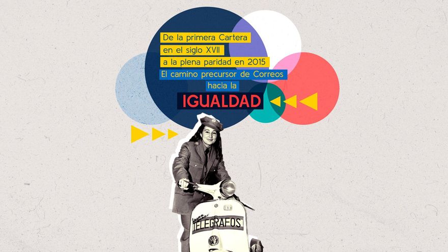 Reportaje | De la primera cartera en el siglo XVII a la plena paridad en 2015: el camino precursor de Correos hacia la igualdad