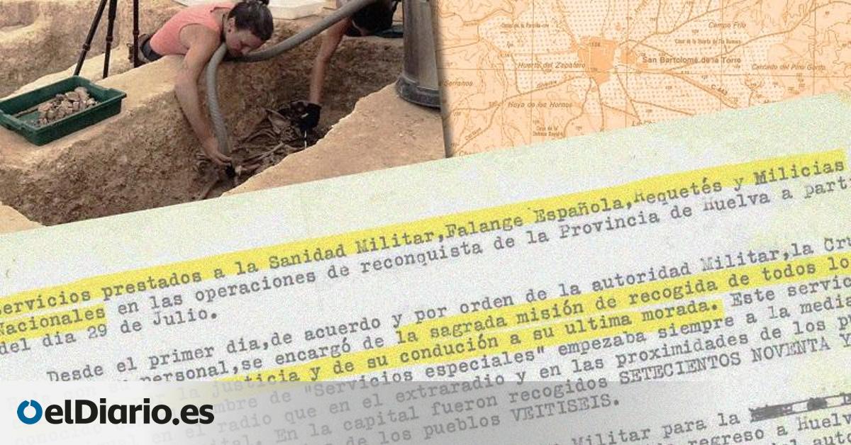 El rastro del franquismo en Huelva: de 821 cadáveres tirados en la calle a 38 símbolos de la dictadura en la vía pública