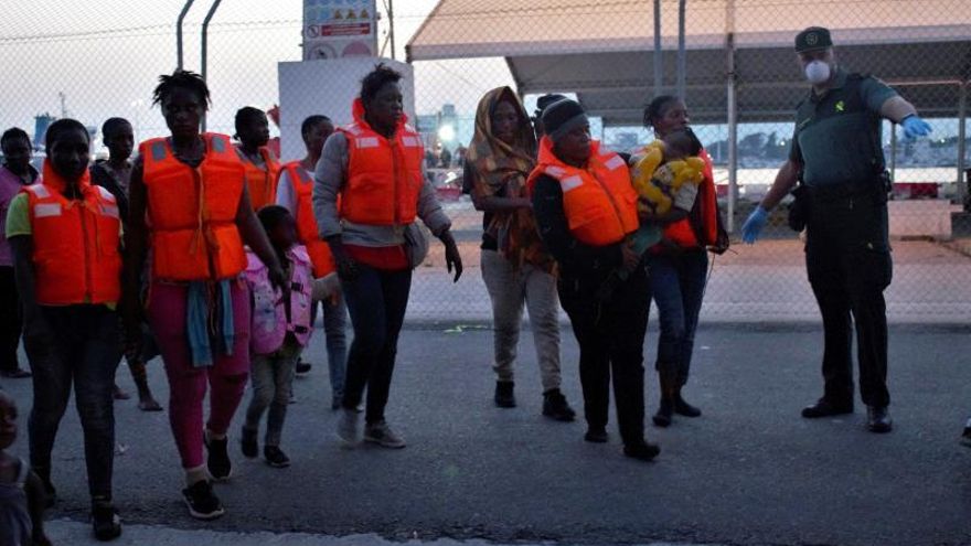 Rescatados 230 inmigrantes en aguas del Estrecho de Gibraltar y Alborán