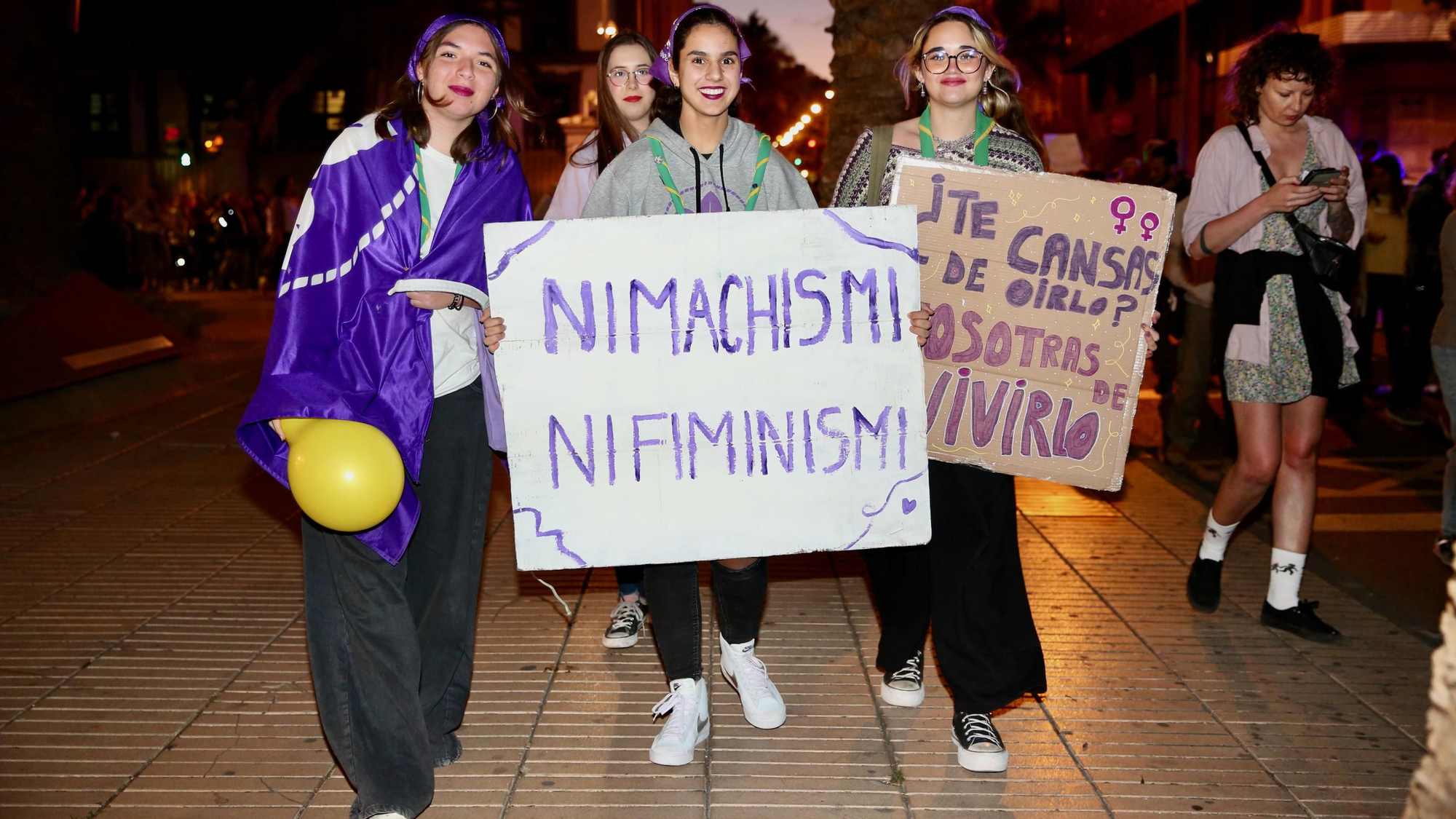 Así se vivió el 8M en Gran Canaria