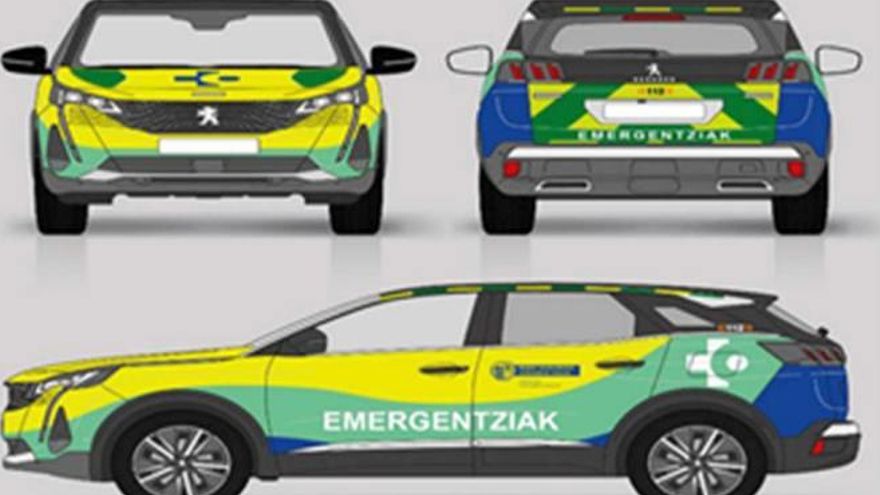 Boceto del coche de intervención rápida