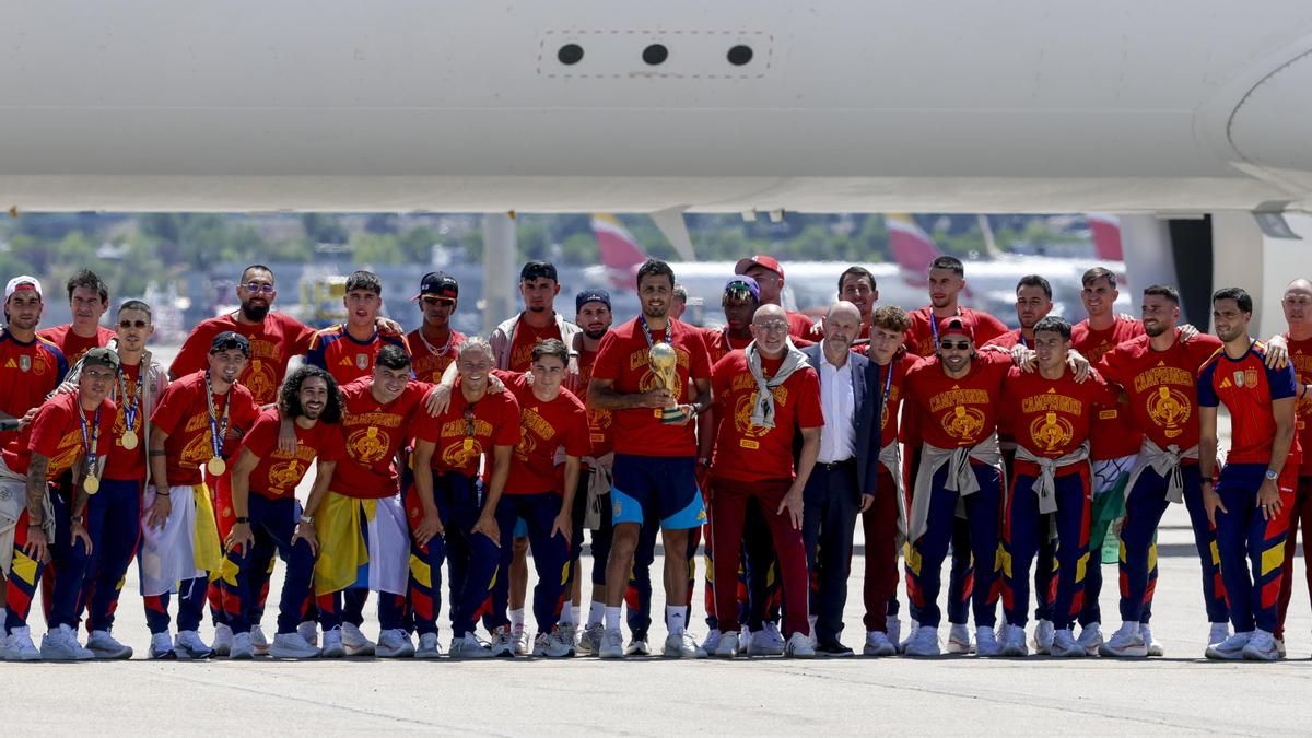 Celebración de España por el Mundial, última hora en directo: la selección ya está en La Zarzuela