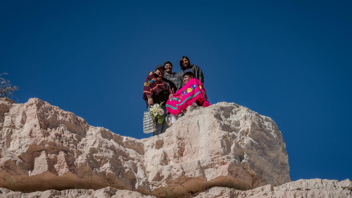 Peña Blanca, frente a Humahuaca, con mirada colectiva