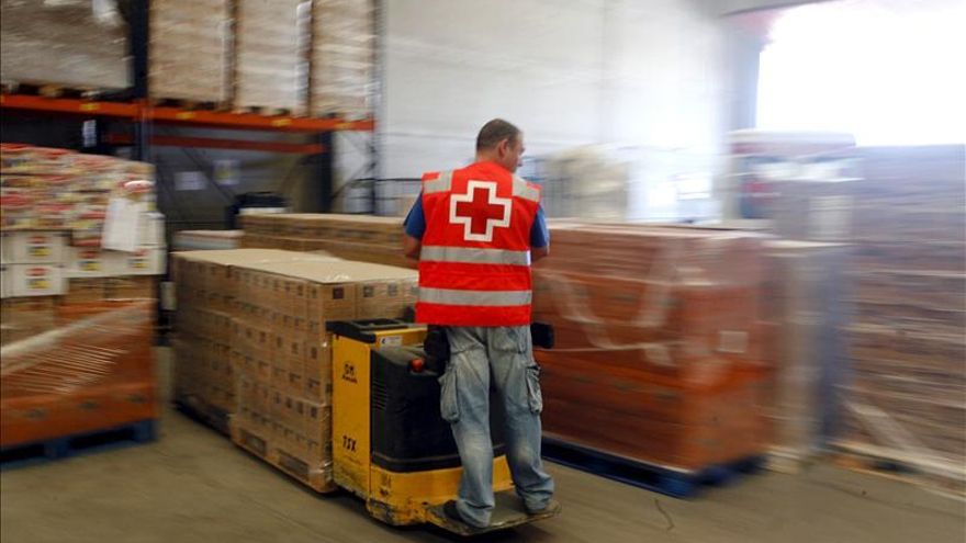 El 70 por cien de quien acude a Cruz Roja no puede dar alimentos necesarios a sus hijos