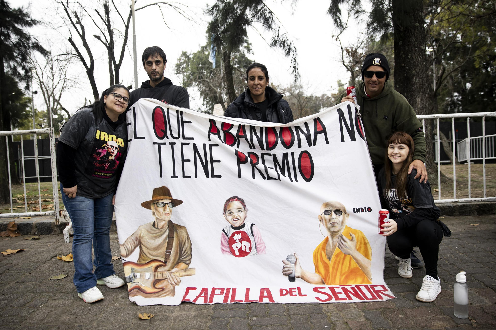 Emoción, respeto, homenajes y un eterno "gracias": la despedida al Indio Solari, en fotos
