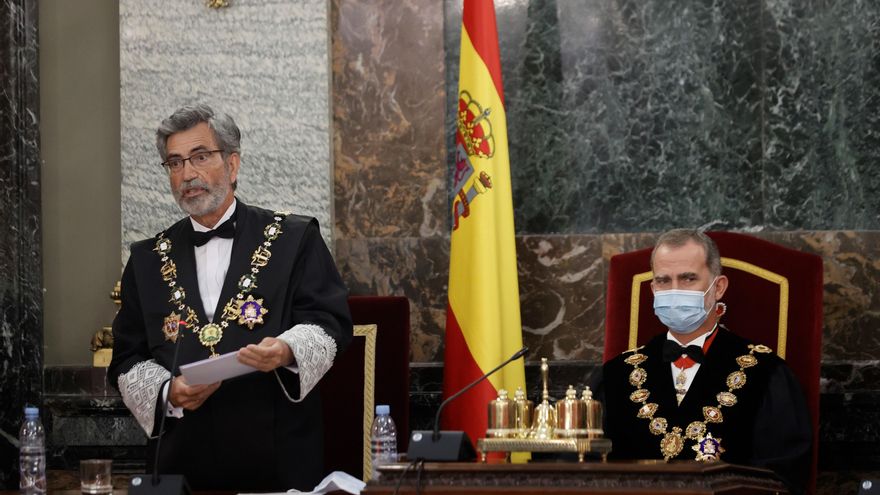 Lesmes no dimite y reparte culpas entre Gobierno y PP por el bloqueo del Poder Judicial