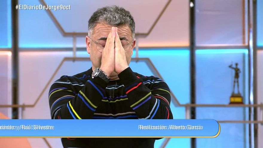 Jorge Javier cerró entre lágrimas su 'Diario' tras los resultados de una prueba de ADN: "Me está costando hablar"