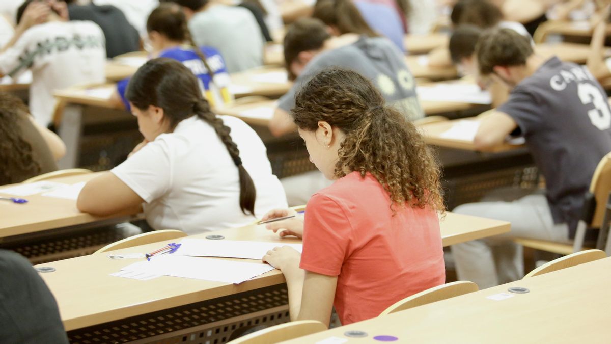 Inicio de las Pruebas de Evaluación de Bachillerato para el Acceso a la Universidad