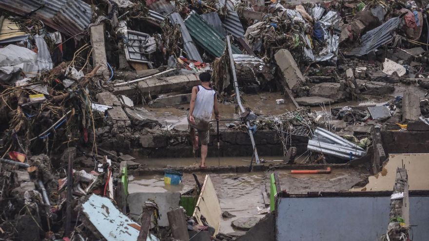 El tifón Kalmaegi deja al menos tres fallecidos y 12 desaparecidos en Filipinas