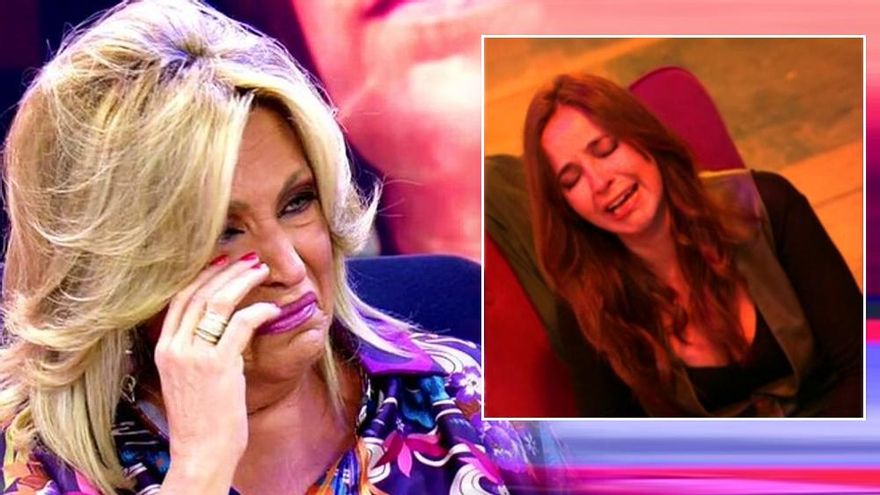 Lydia Lozano y Carmen Alcayde, al borde de un ataque de nervios en 'Sálvame': "Por favor, que nos va a dar algo"