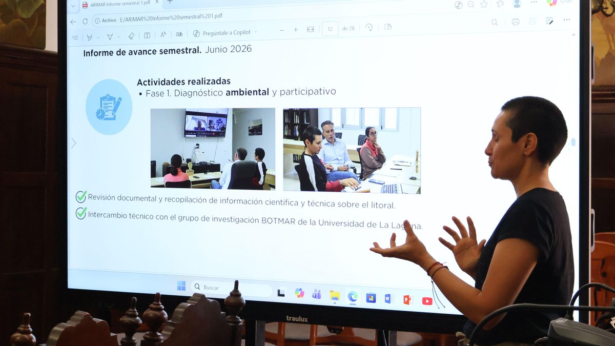 Presentado el primer informe  del Proyecto Arimar  que plantea    promover los  ecosistemas  marinos de Los Llanos de Aridane