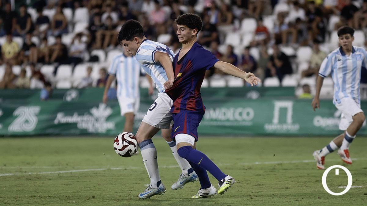 Final del Mundial de Clubes juvenil entre el FC Barcelona y el Racing Club