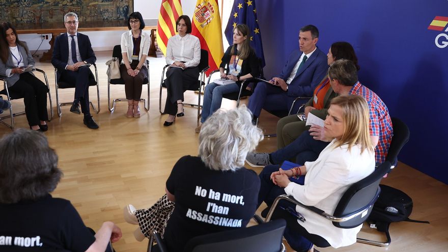 Más allá de lo irreparable: las víctimas con Pedro Sánchez