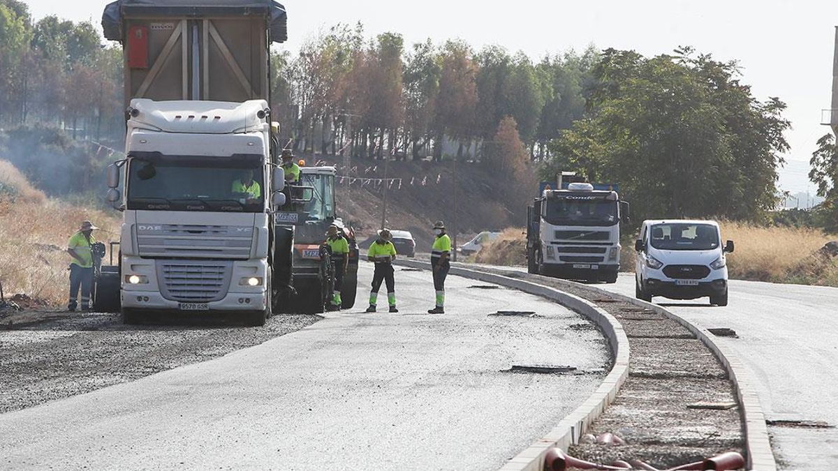 Obras del tramo autonómico de la Ronda Norte