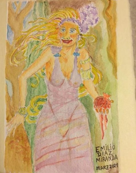 Perséfone, diosa griega de la Primavera