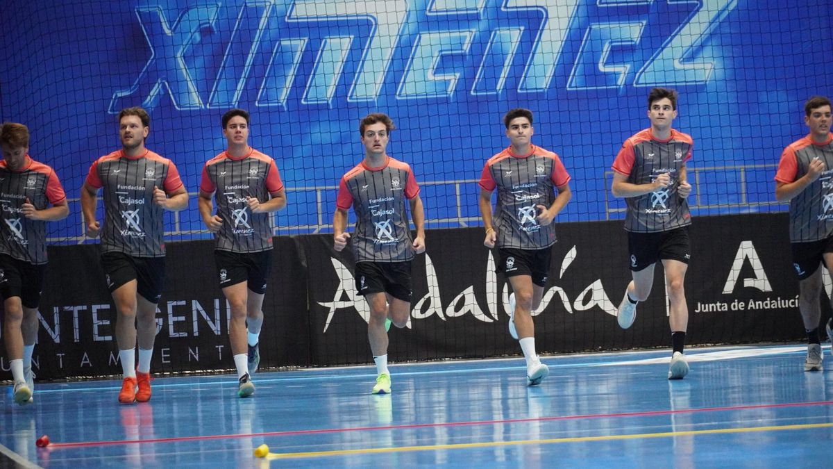 Primer entrenamiento del Ángel Ximénez