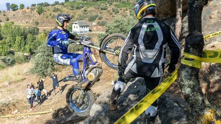 César Sánchez / ICAL El berciano Adrián Fernández, campeón de España de trial en la categoría de moto eléctrica