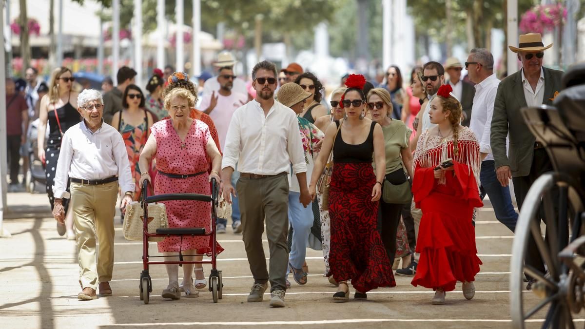 Ambiente del segundo sábado de Feria