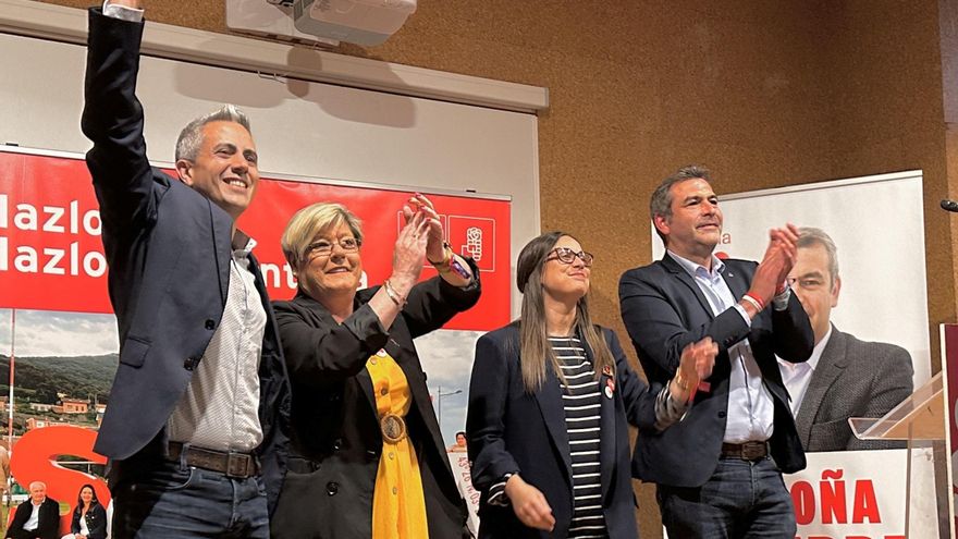 Acto de campaña en Santoña.