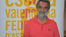 El president d’Escola Valenciana, Natxo Badenes.