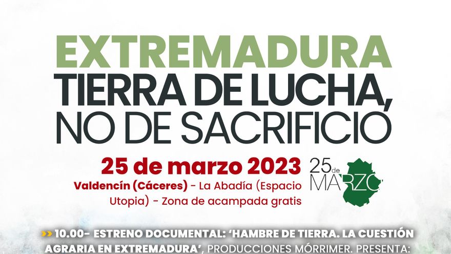 El 'Otro Día de Extremadura' se celebra el 24-25 de marzo en Valdencín, Torrejoncillo