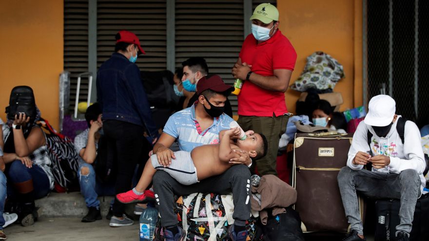 Más de un centenar de nicaragüenes varados en Panamá claman volver a su país
