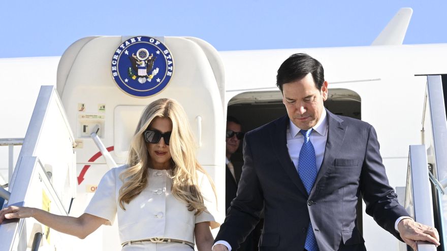 Marco Rubio aterriza en Tel Aviv en una visita donde abordará la ofensiva en Gaza