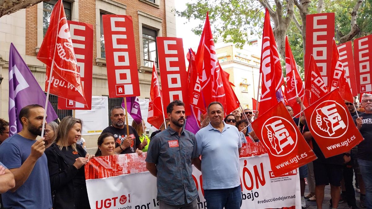 Movilizaciones en Castilla-La Mancha por la reducción de la jornada laboral: "Tener más tiempo de ocio es un derecho"